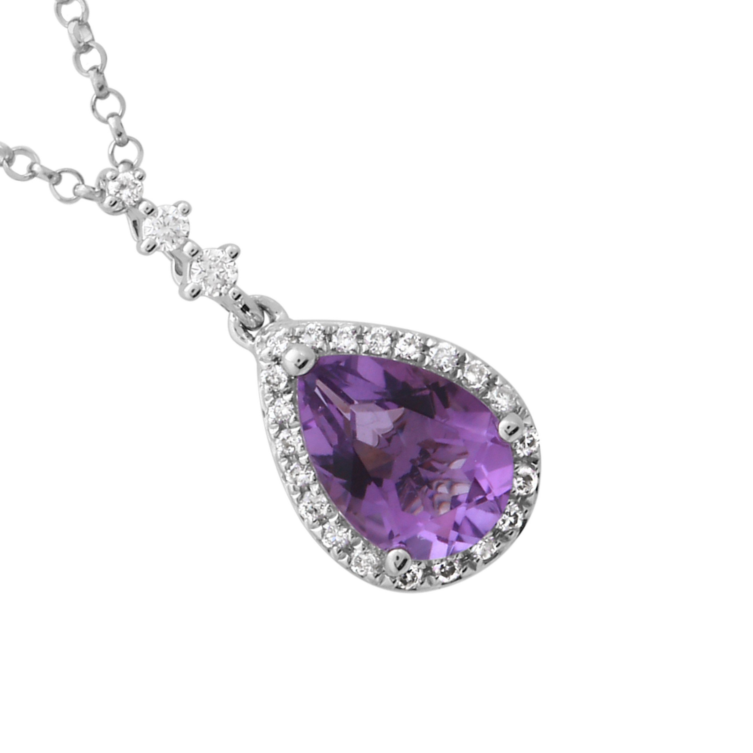 Purple Amethyst Halo.