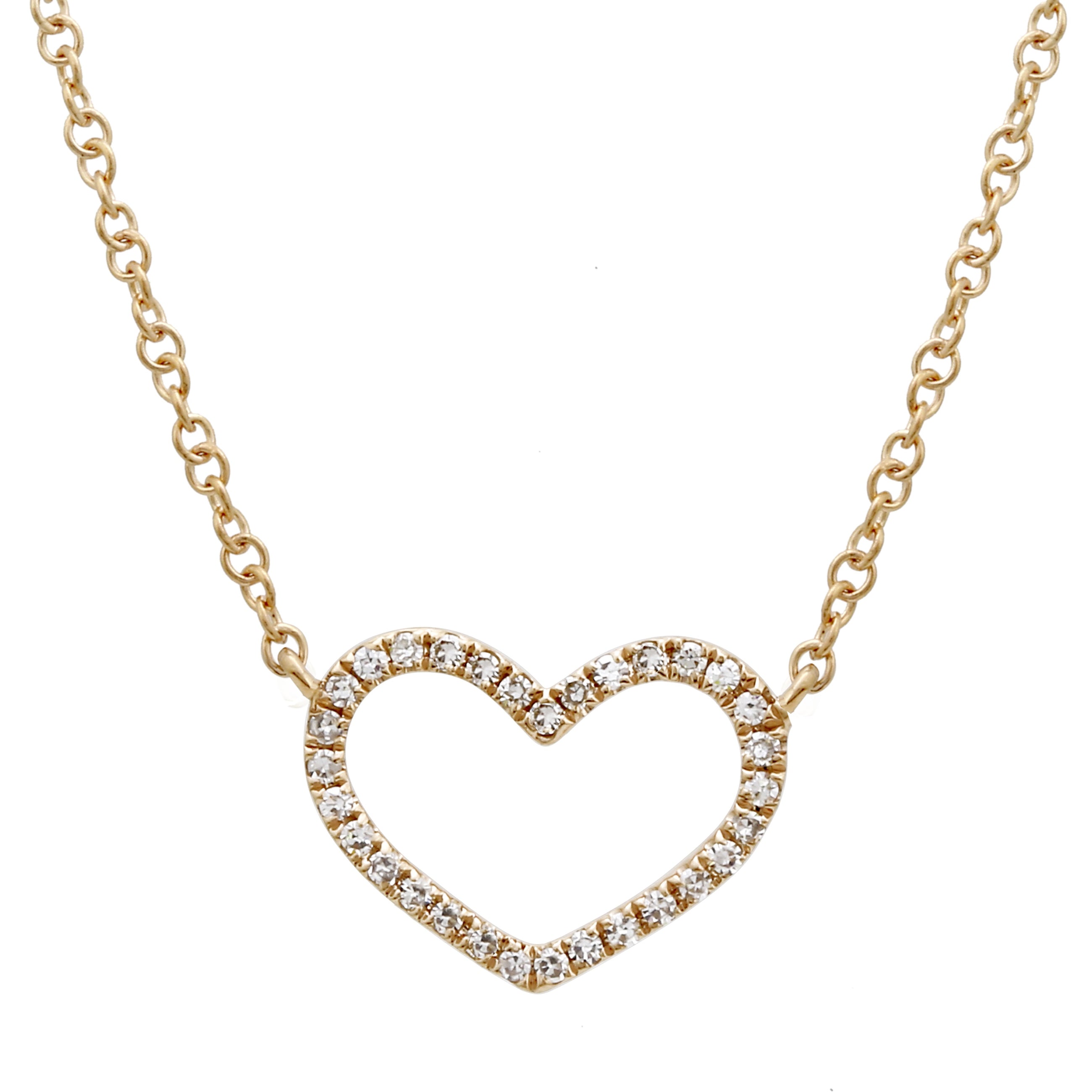 Mini Open Heart Pendant.