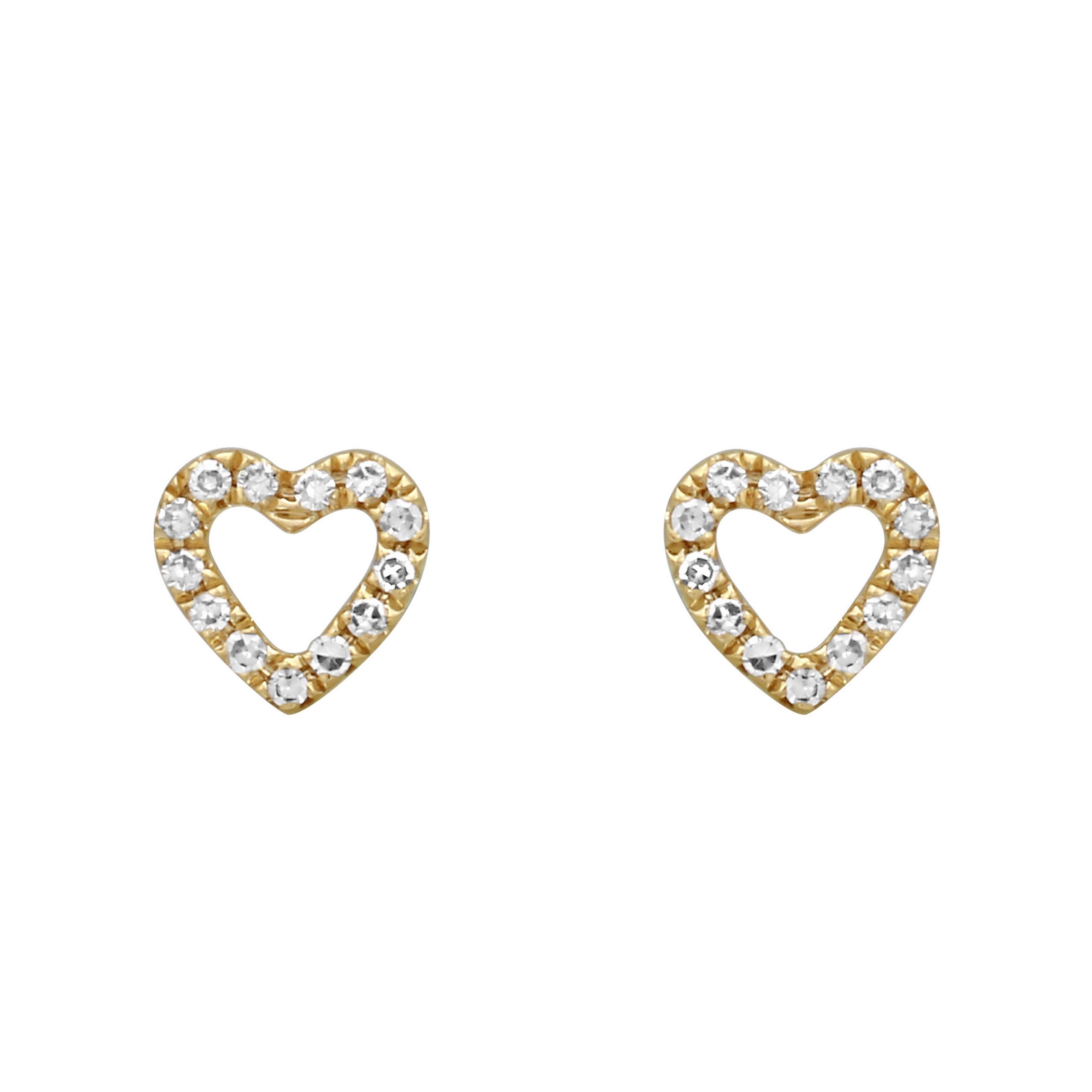 Open Heart Studs.
