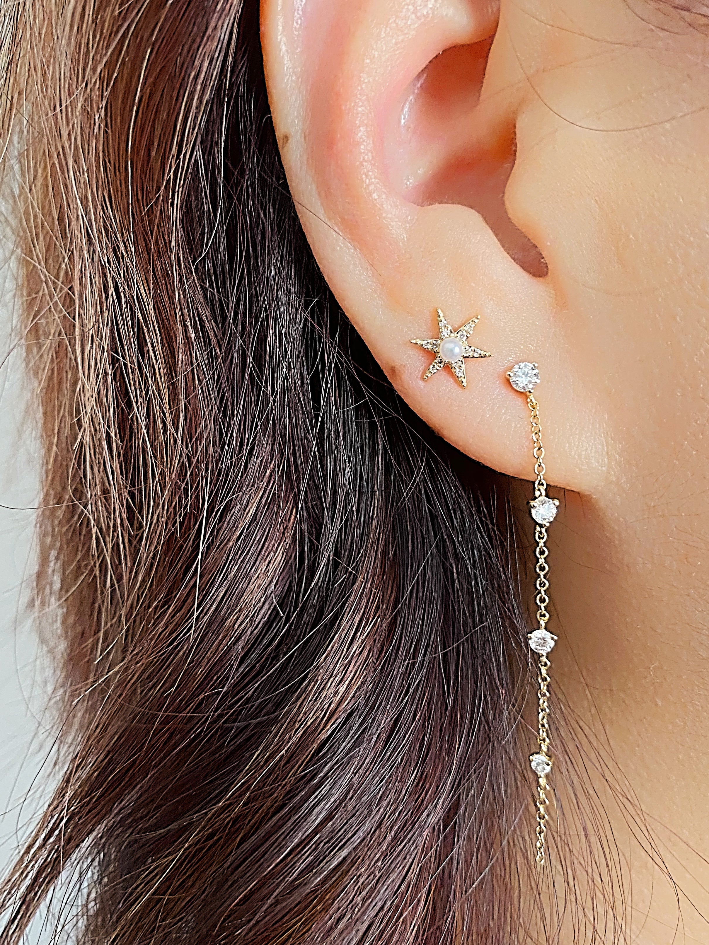 Long Dangle Earrings.