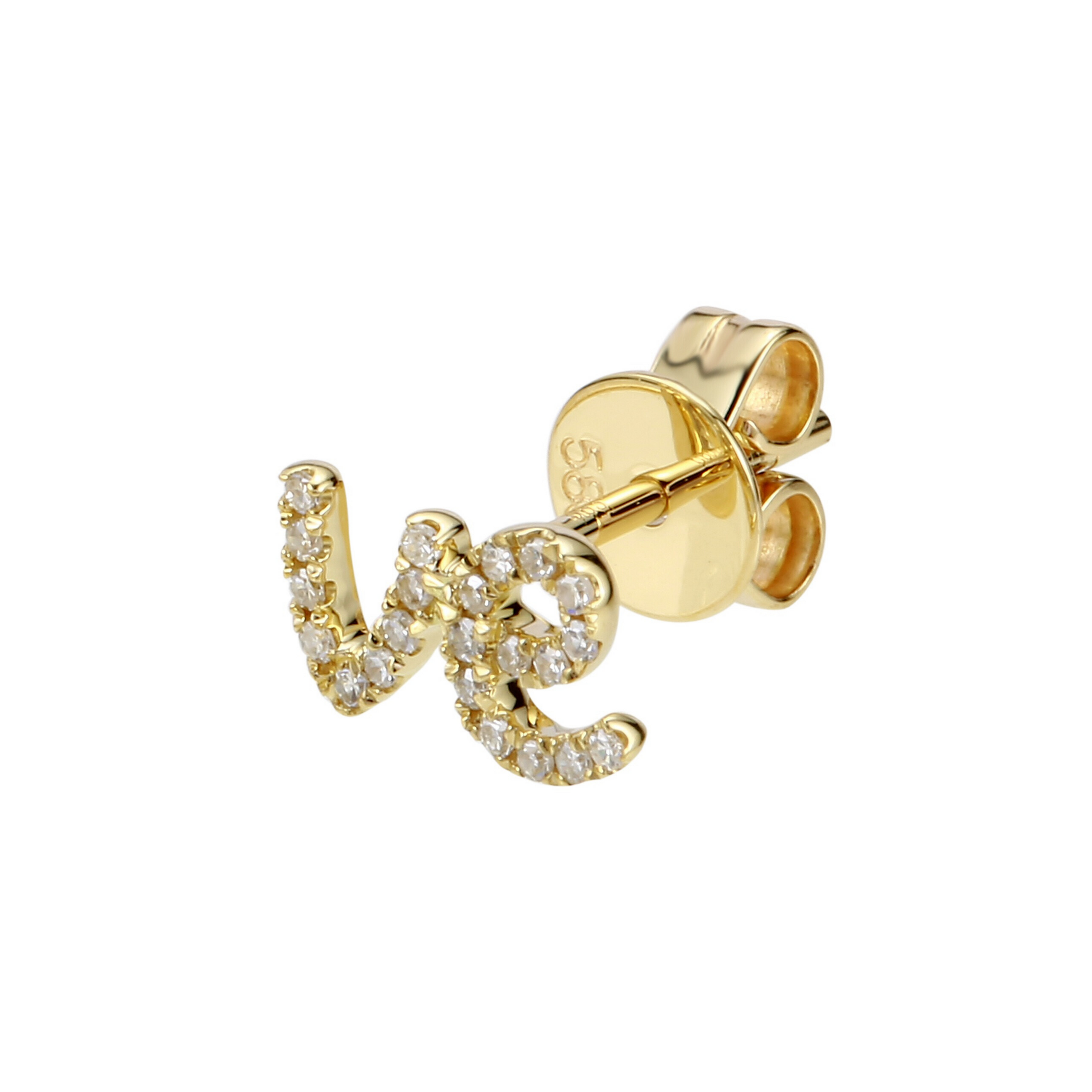 Love Message Earrings.