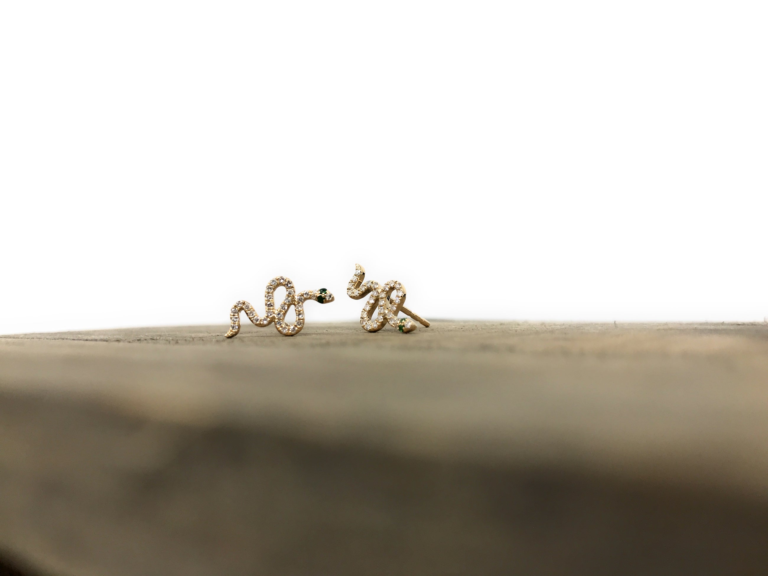 Snake Stud Earrings.