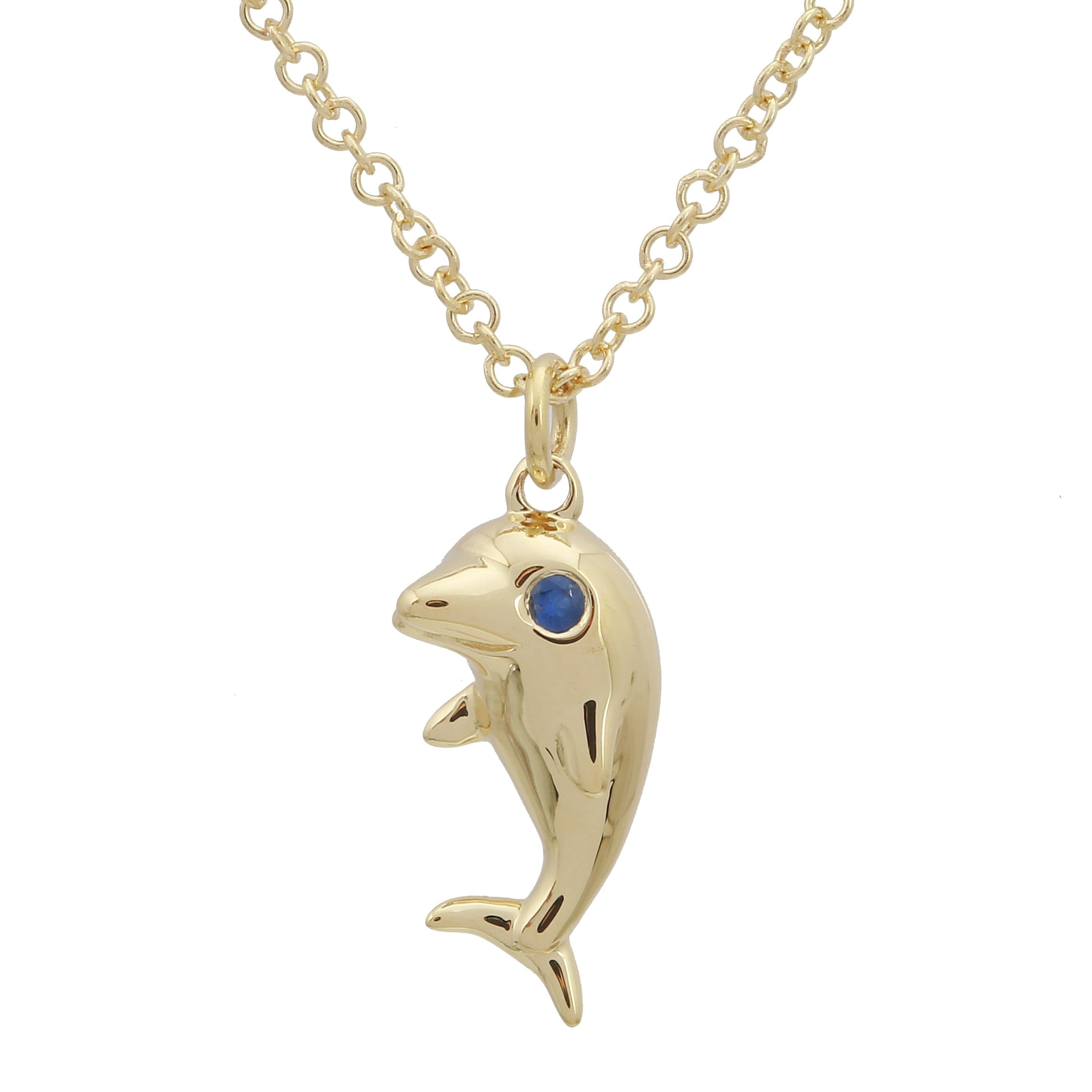 Dolphin Pendant Necklace.