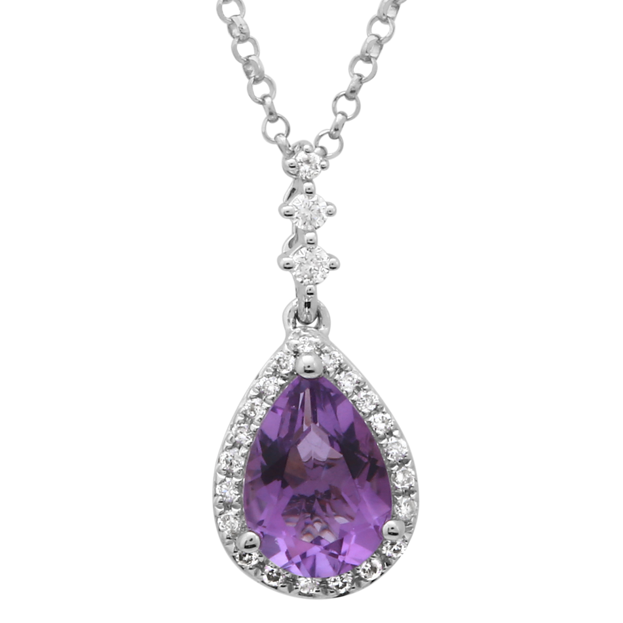 Purple Amethyst Halo.