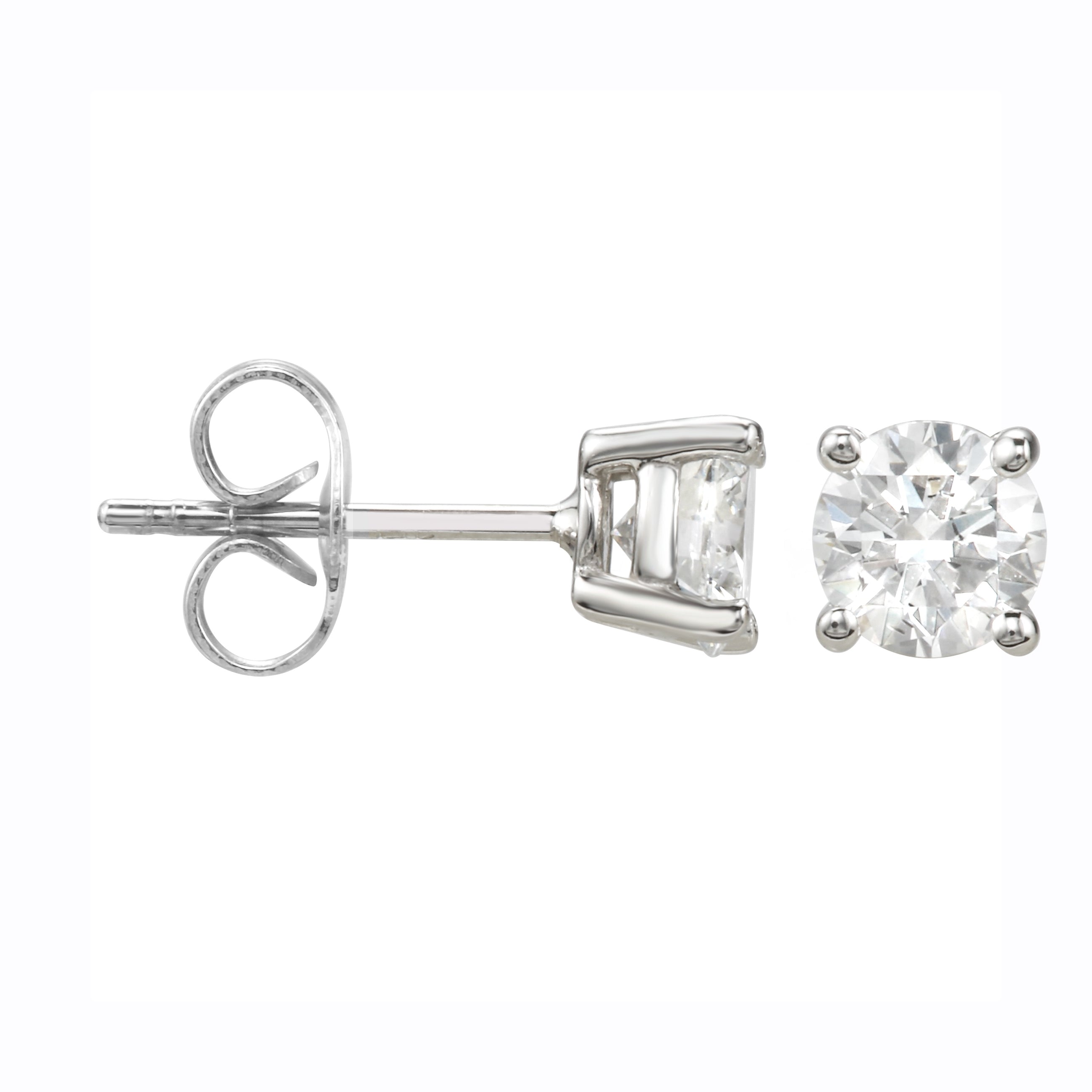 Diamond Stud Earrings 7/8 Carat.
