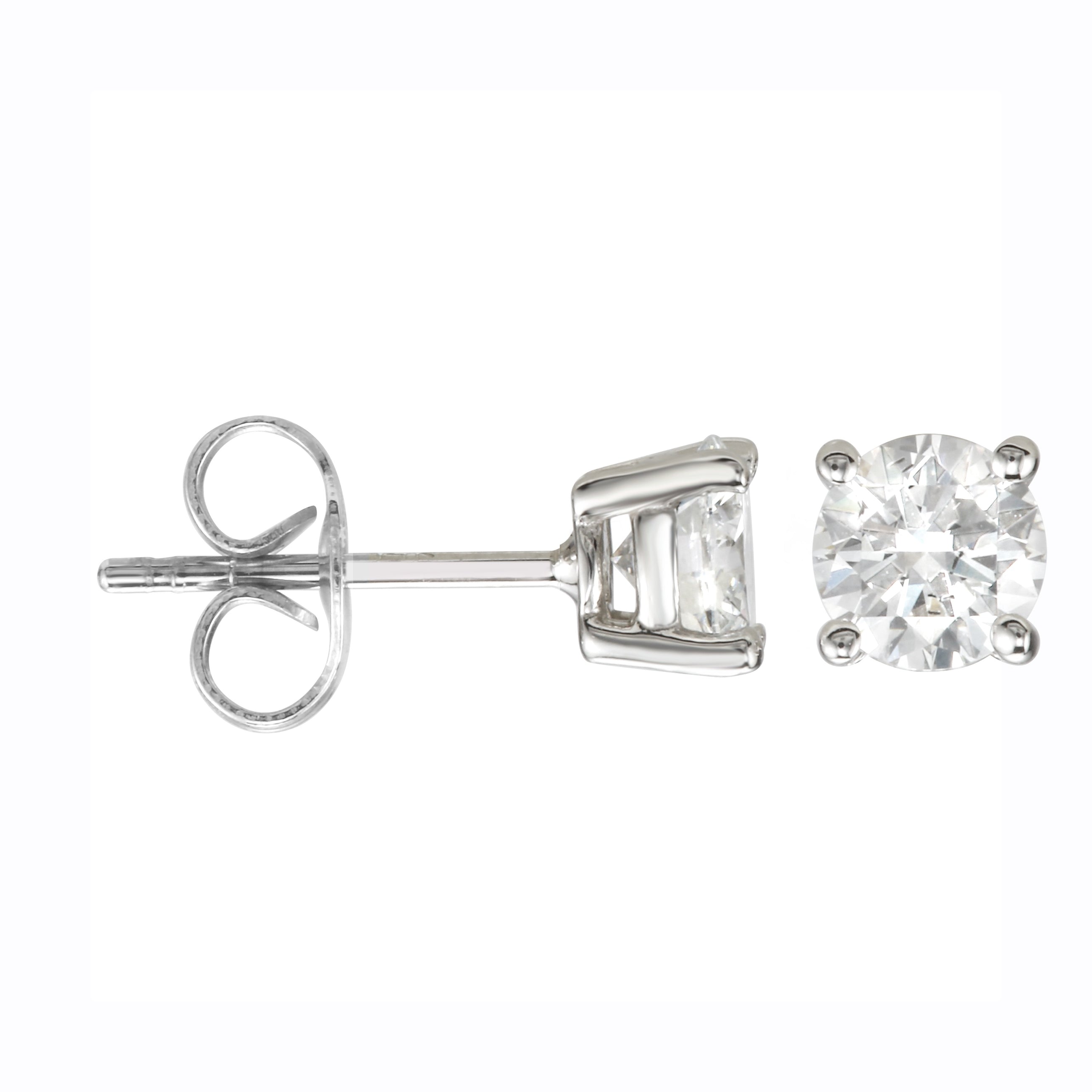 Diamond Stud Earrings 7/8 Carat.