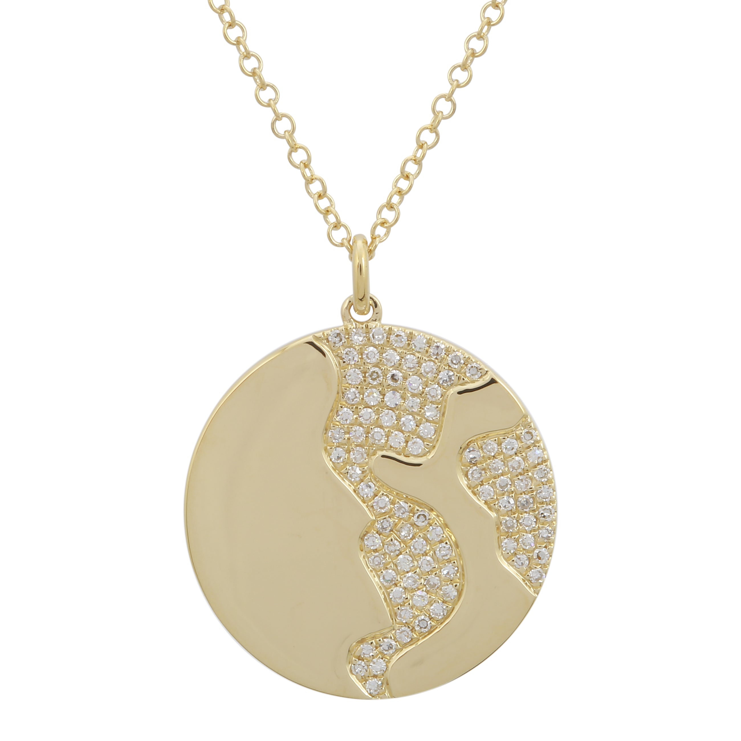 Earth Pendant Necklace.