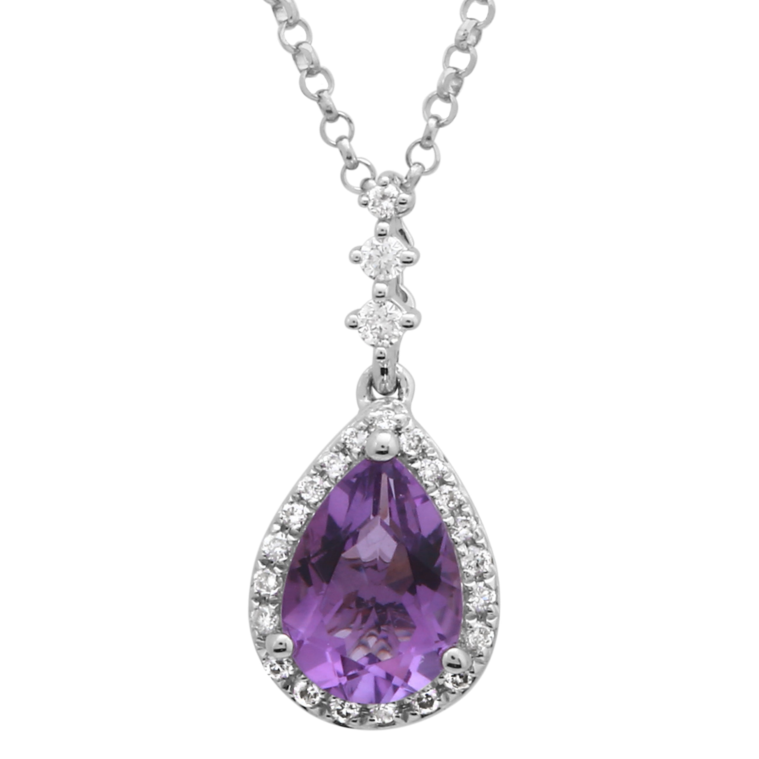 Purple Amethyst Halo.