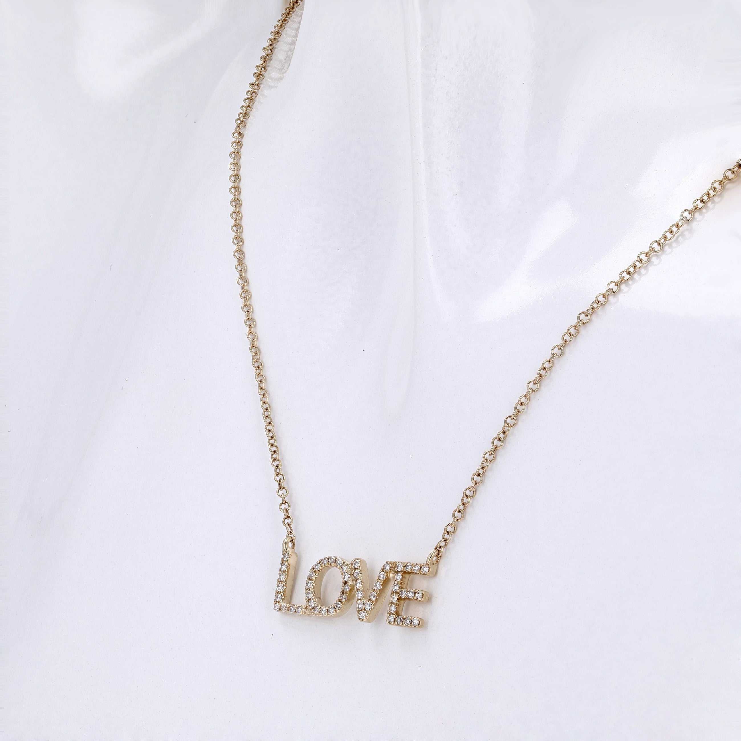 Love Pendant Necklace.