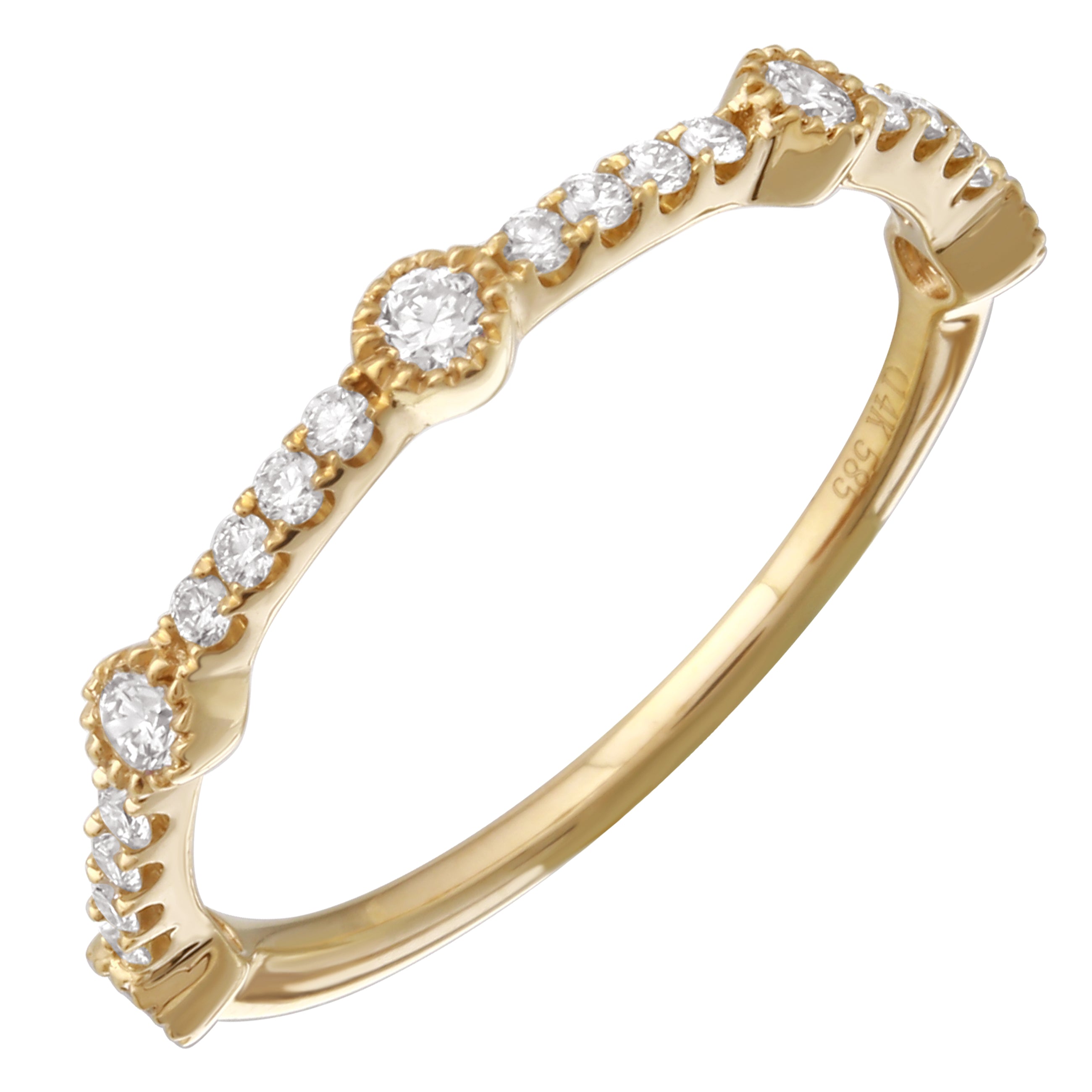 Staggered Diamond Stack Band.