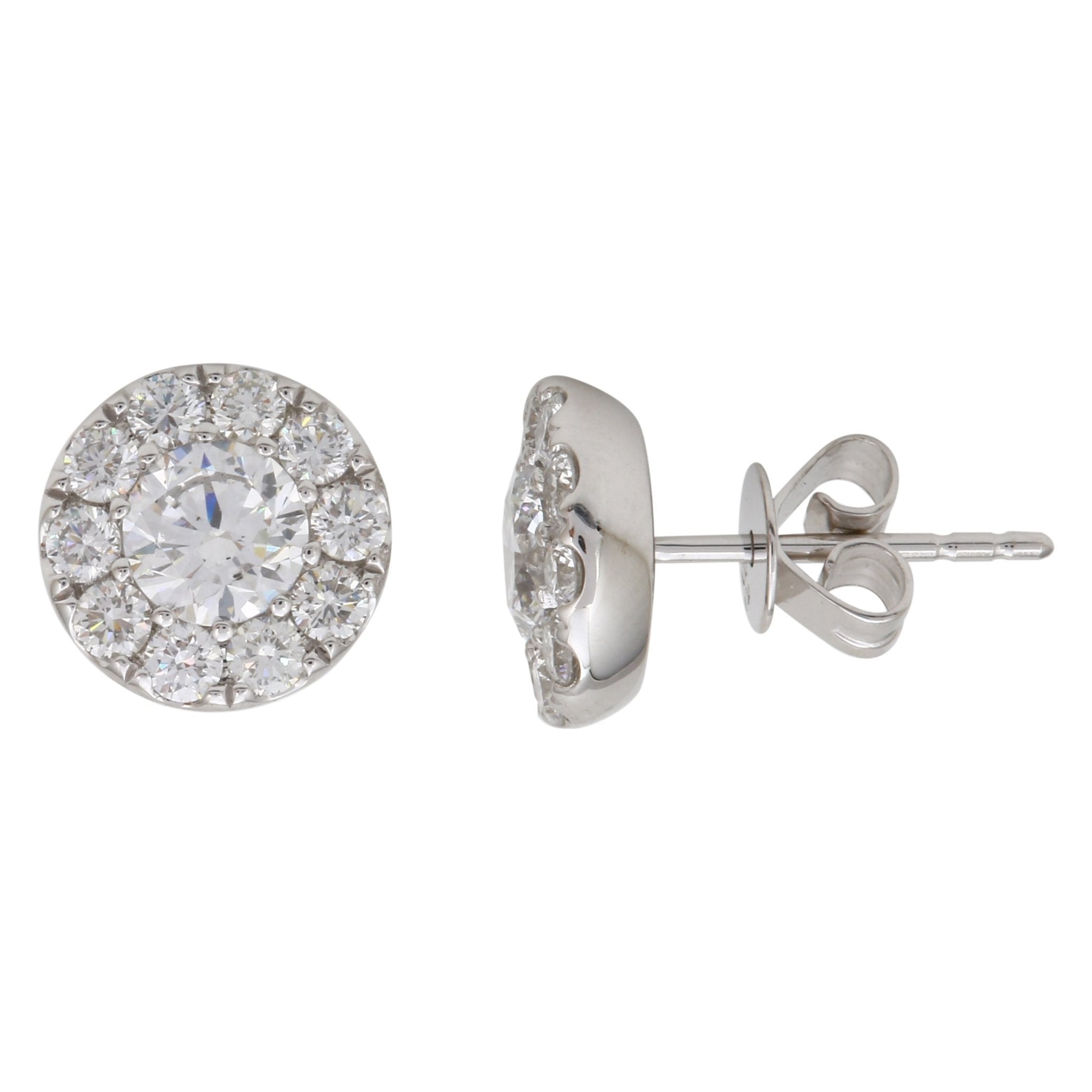 Floating Halo Earrings.