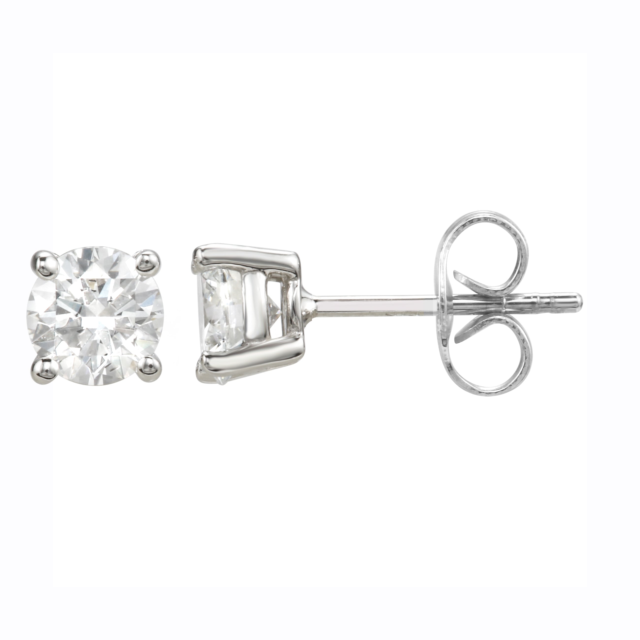 Diamond Stud Earrings 7/8 Carat.