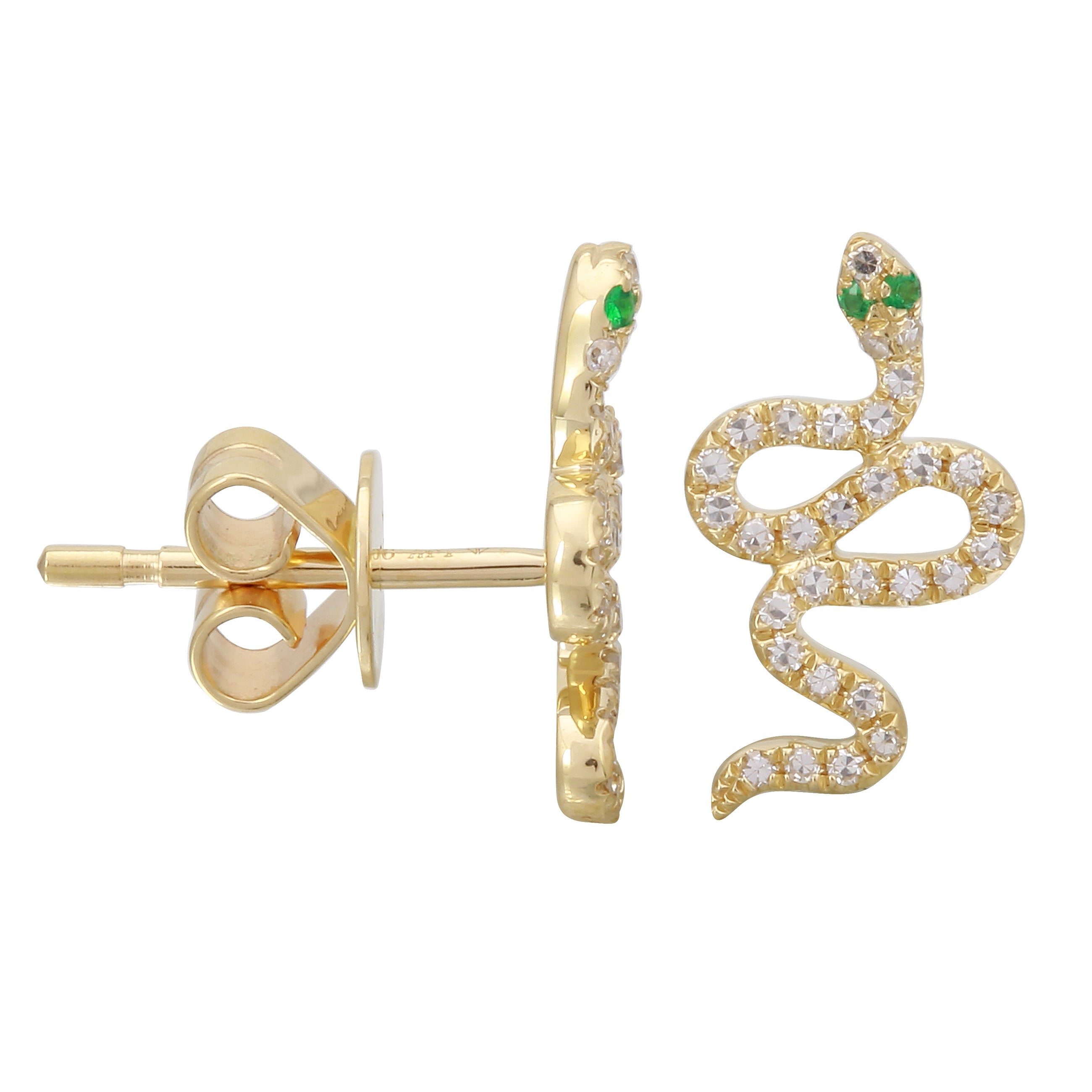 Snake Stud Earrings.