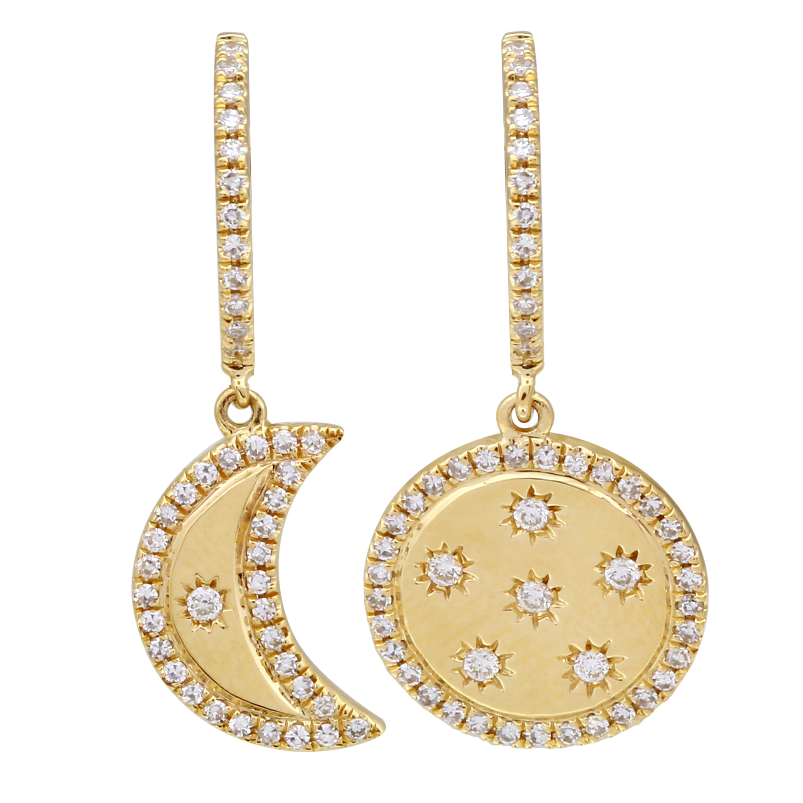 Constellation Drop Earrings.