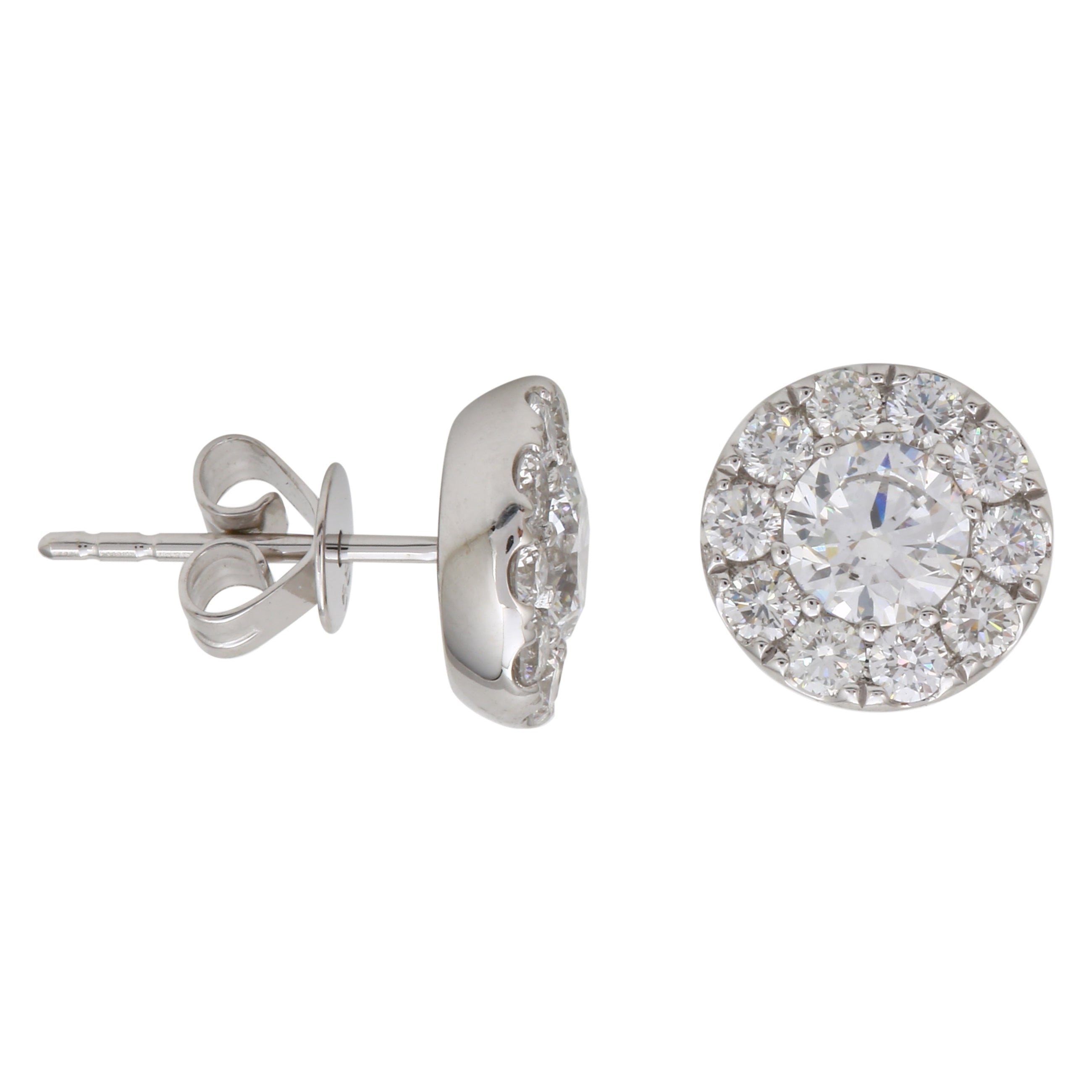 Floating Halo Earrings.