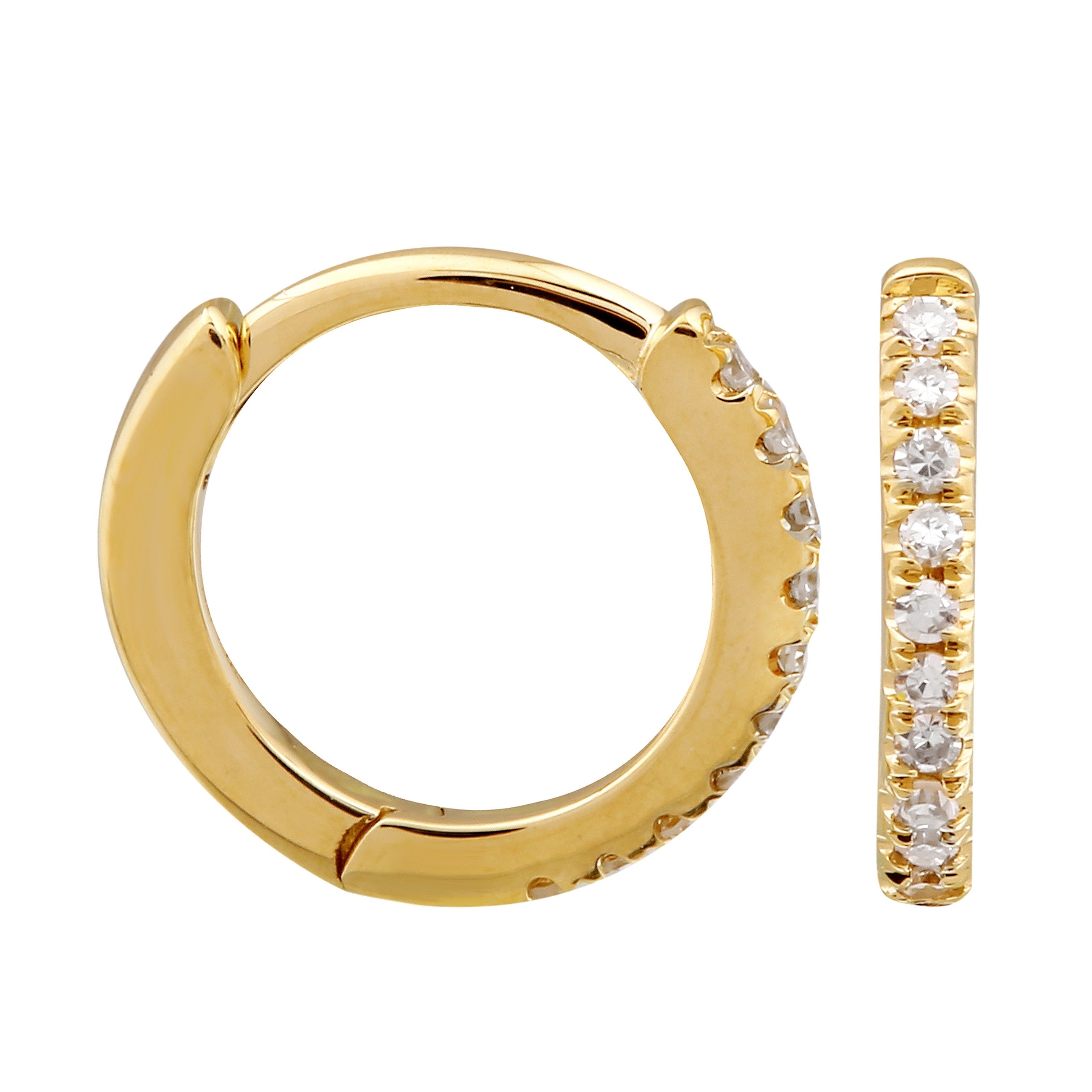 Diamond Huggies, 9mm.