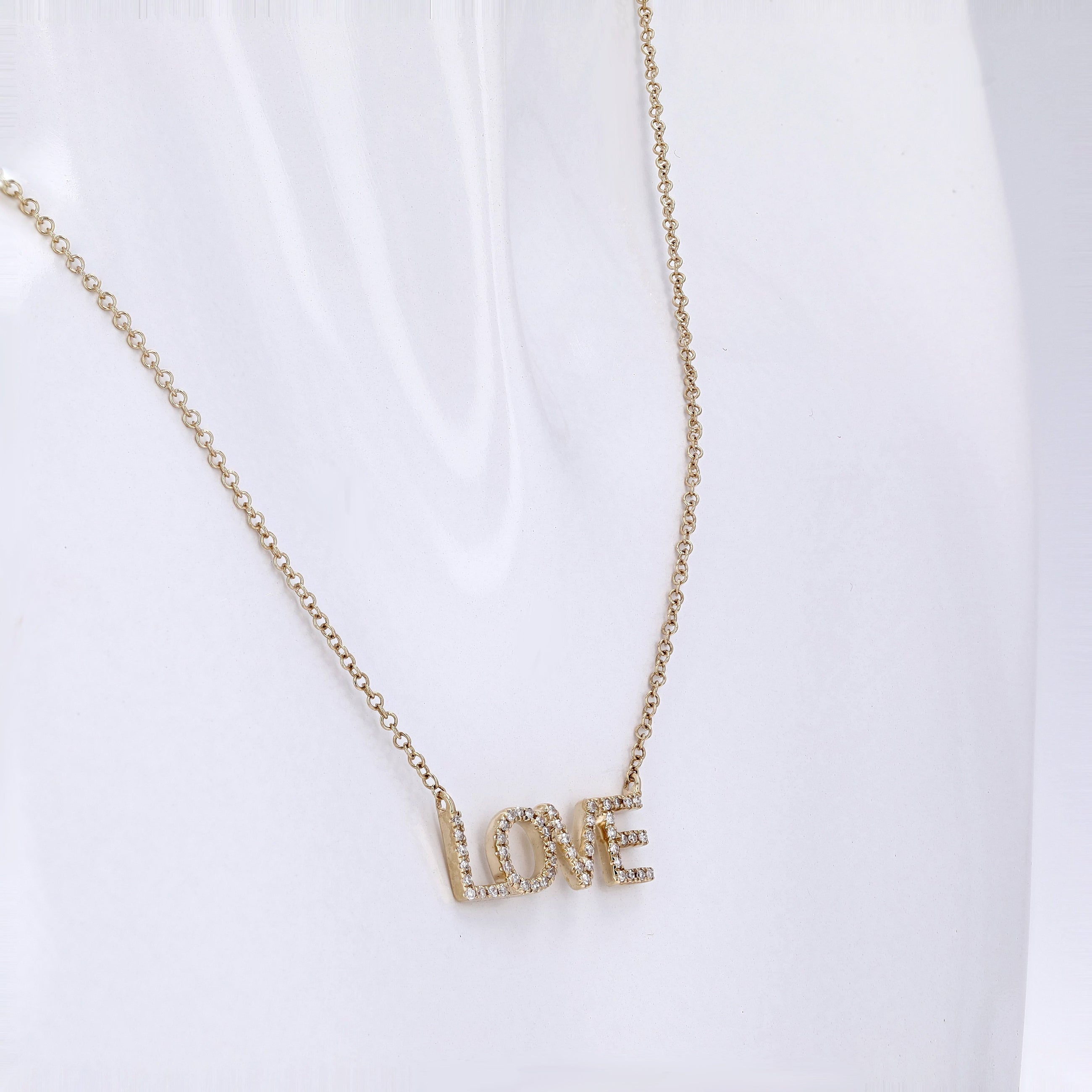 Love Pendant Necklace.