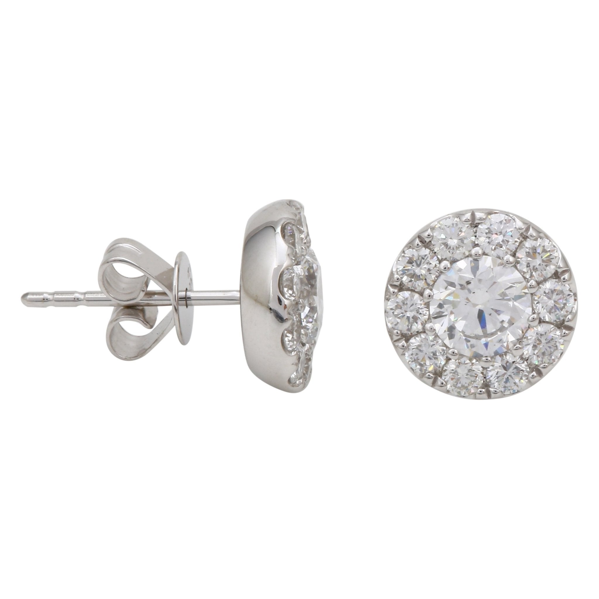 Floating Halo Earrings.