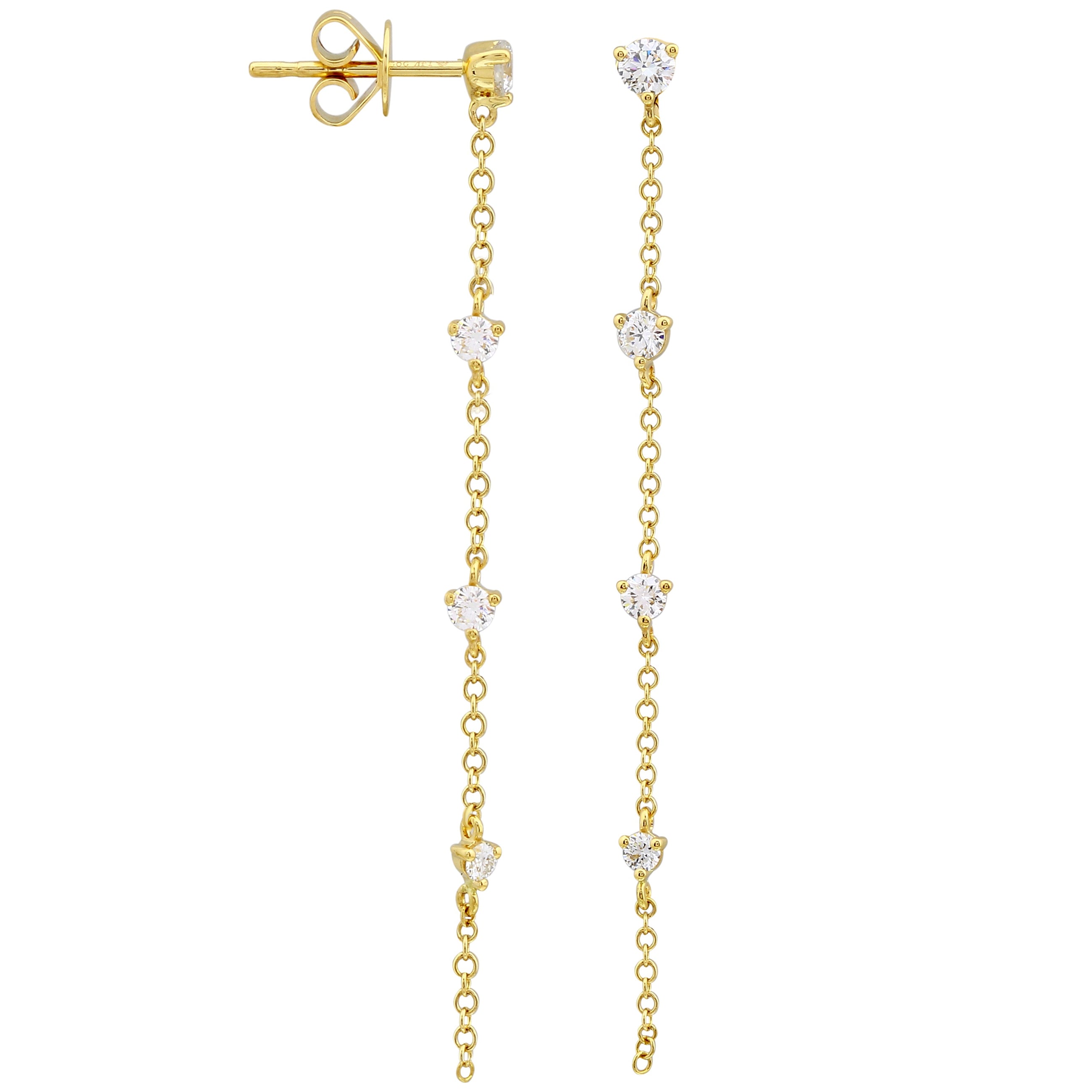 Long Dangle Earrings.