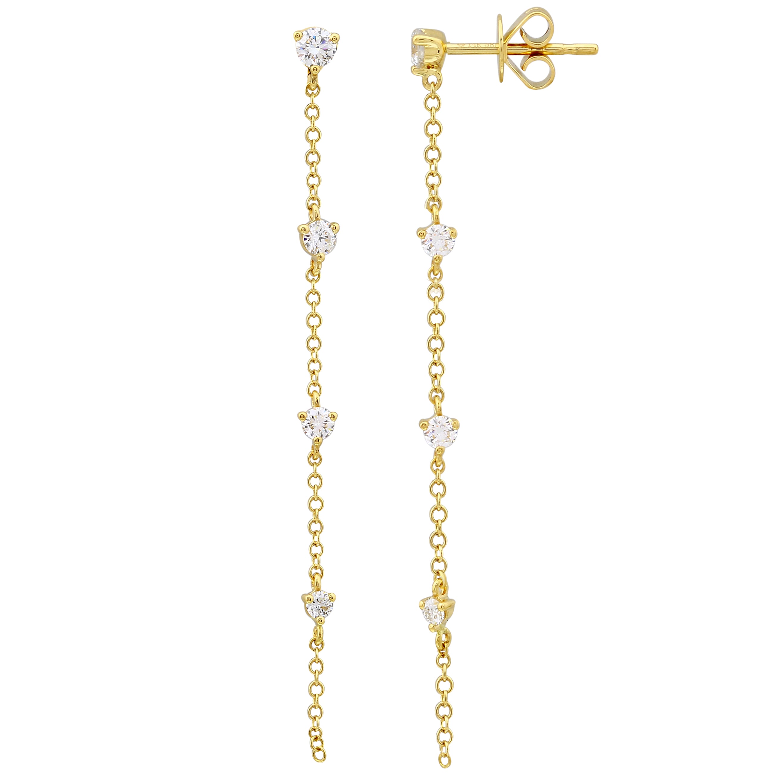 Long Dangle Earrings.