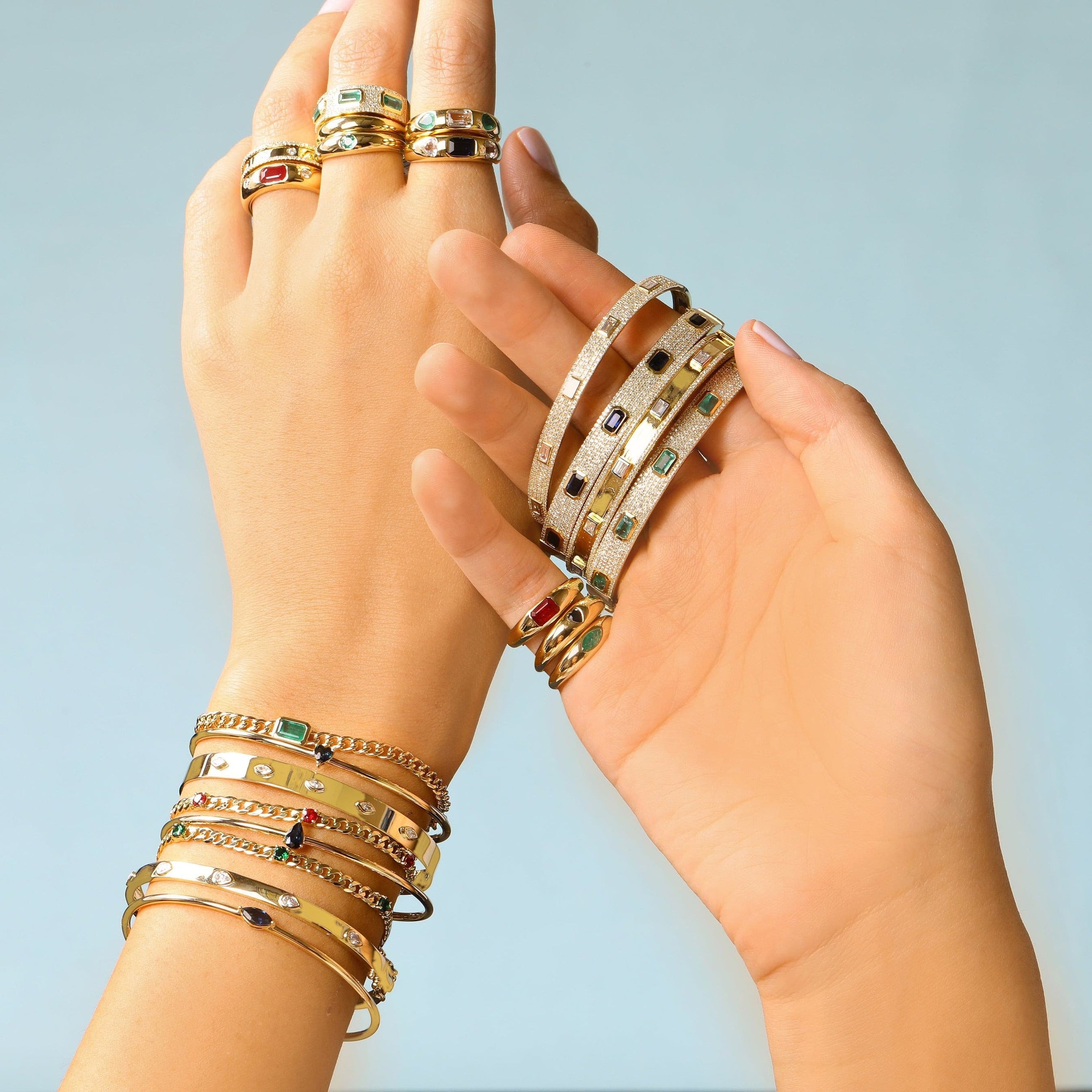 14k Dome Signet Ring.