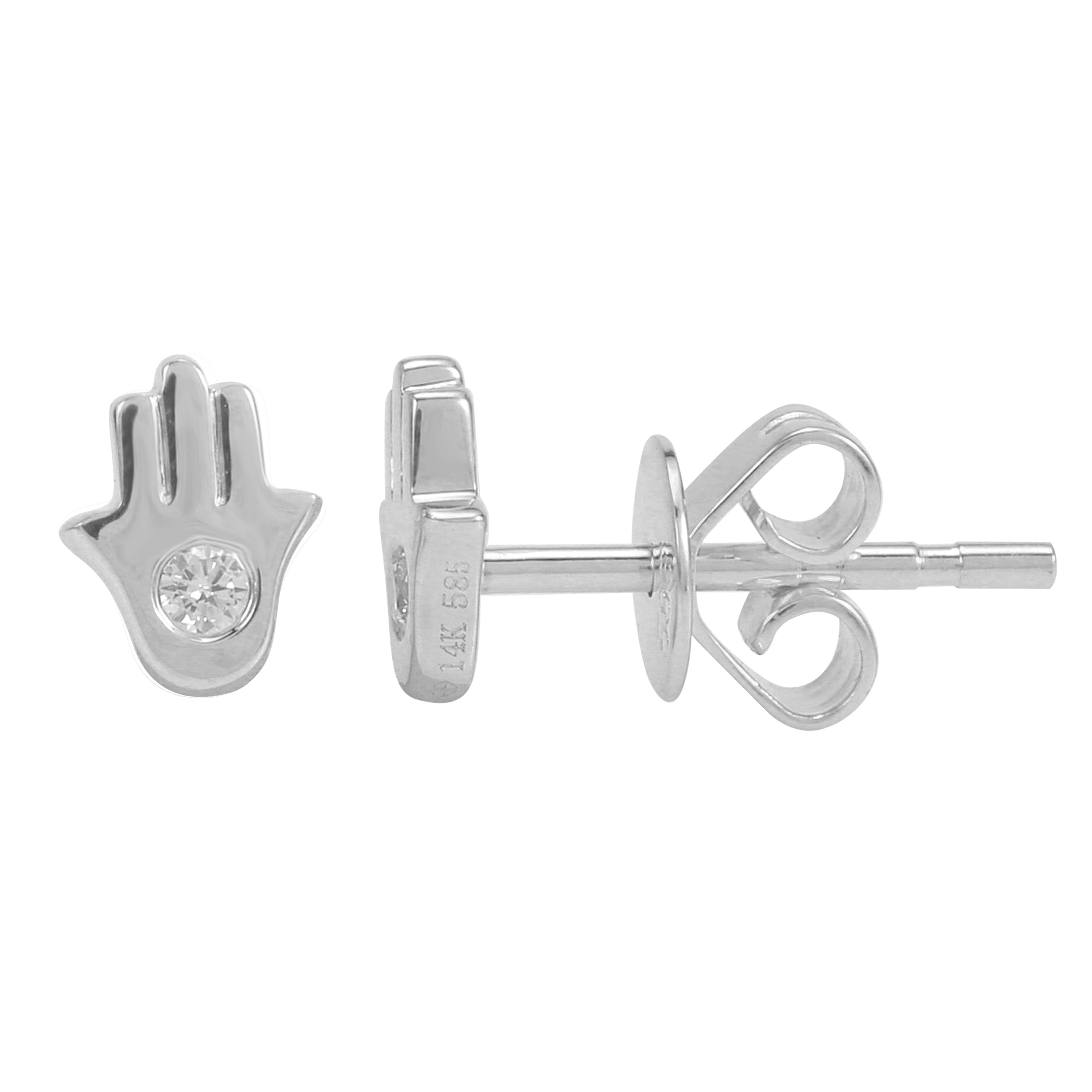 Hamsa Hand Earrings.