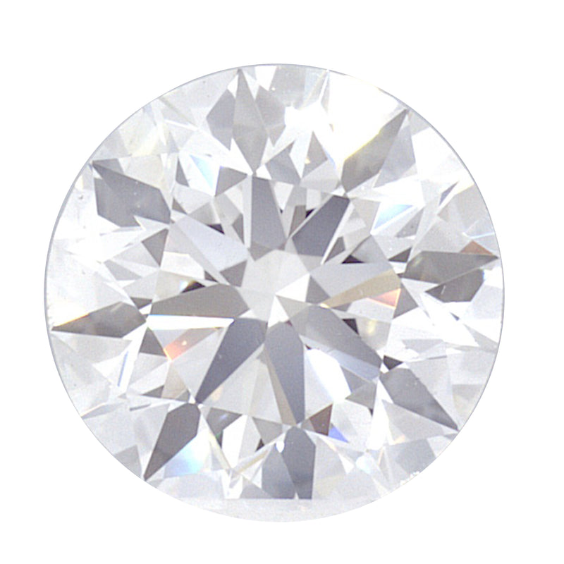 1.02 Carat Lab Grown Ideal Round Brilliant Solitaire Engagement Ring (E Color, VS2 Clarity) IGI Certified - ECOMARK Diamonds