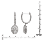 Diamond Drop Hoops.
