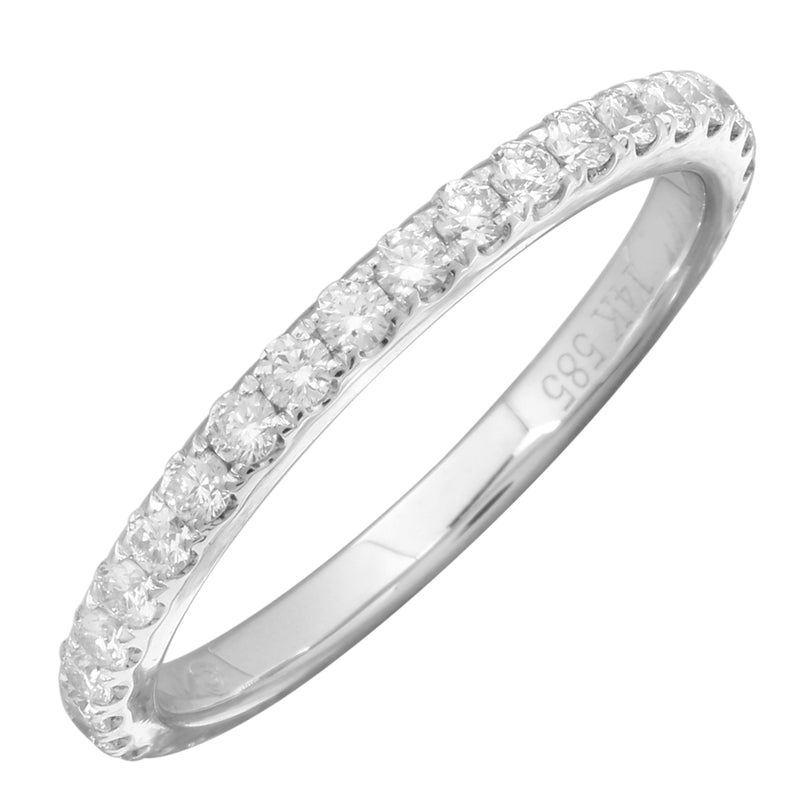 Lab Diamond Stack Ring 1/2 Carat.