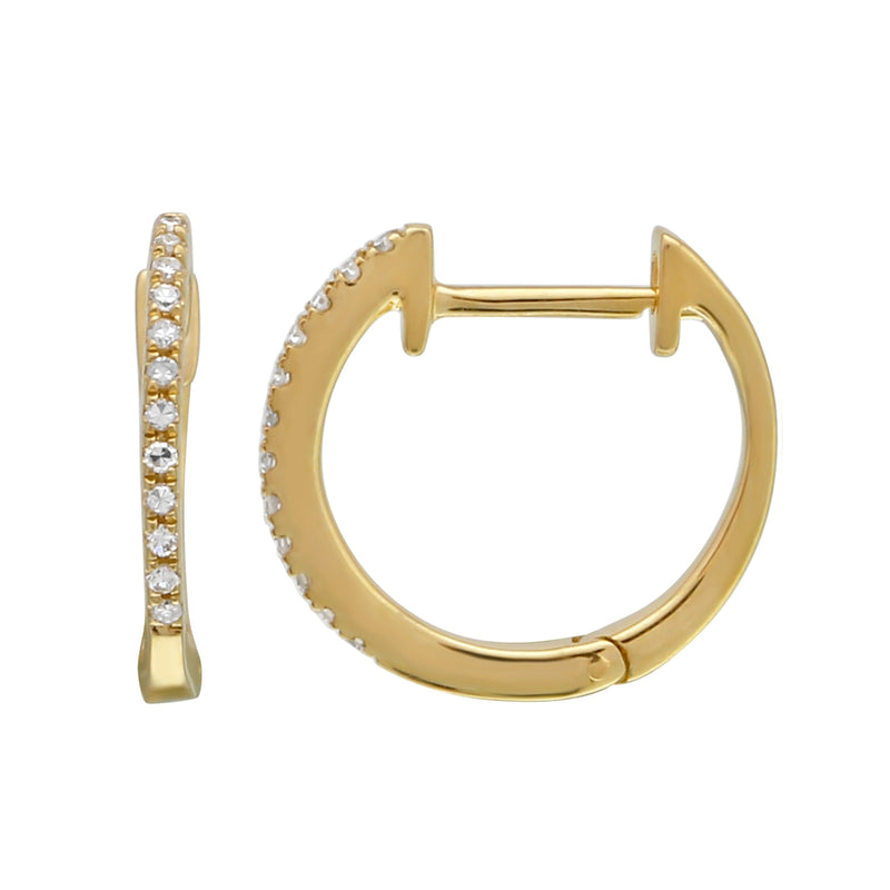 Diamond Huggies 8mm.