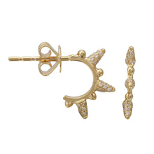Spike Hoop Studs.