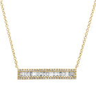 Baguette Bar Pendant.