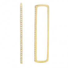 Diamond Single Ear Cage Cuff.