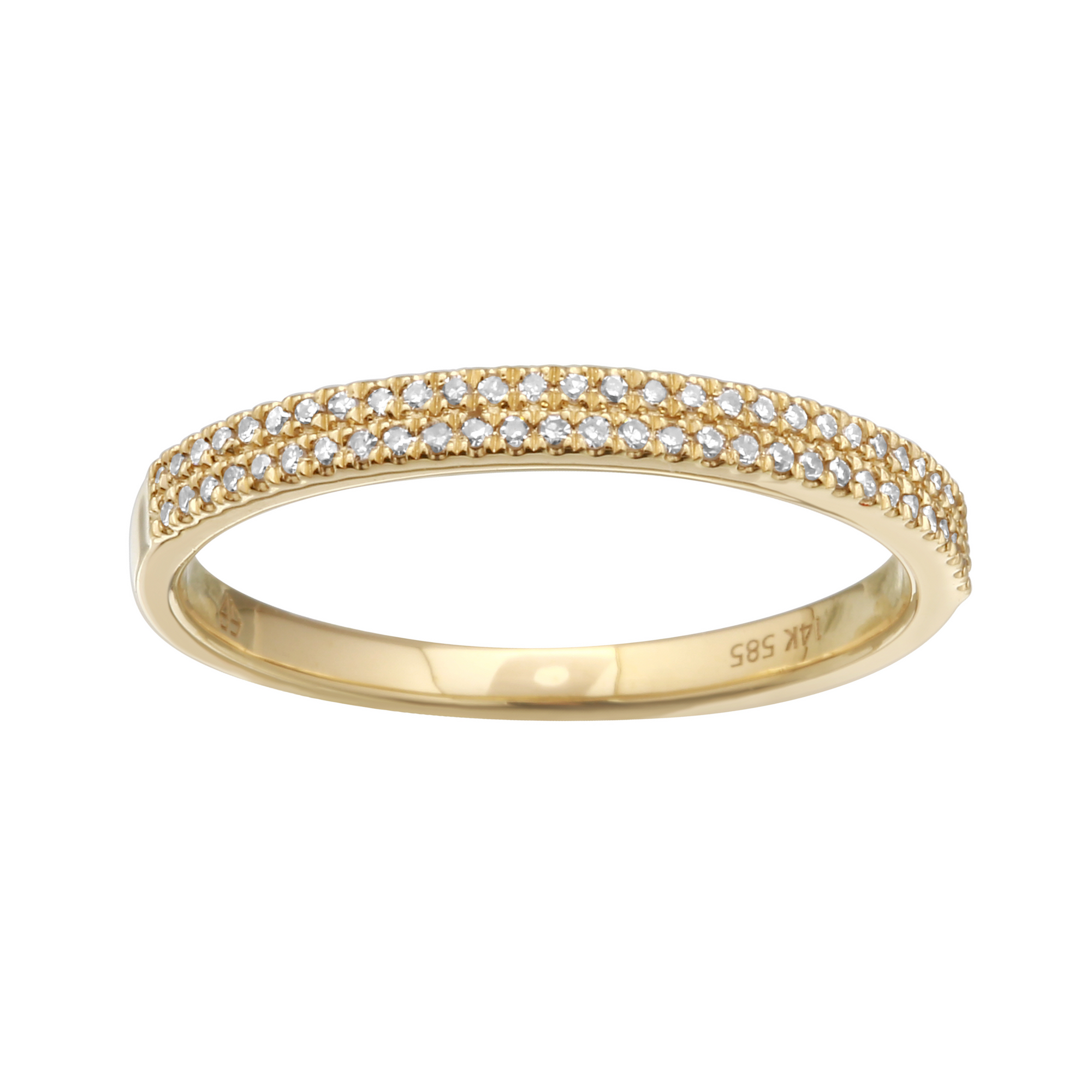 Pave Stack Ring.