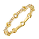 Diamond Design Stack Ring.
