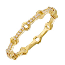 Diamond Design Stack Ring.