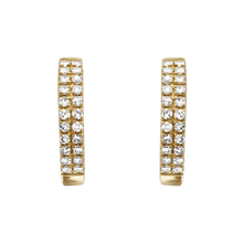 Diamond Huggies 6mm.
