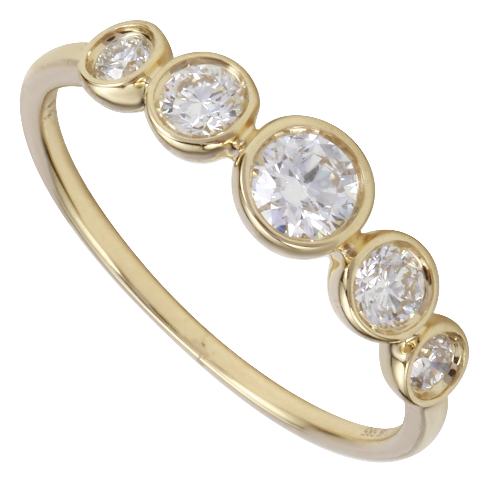 Lab Diamond Bezel Stack.