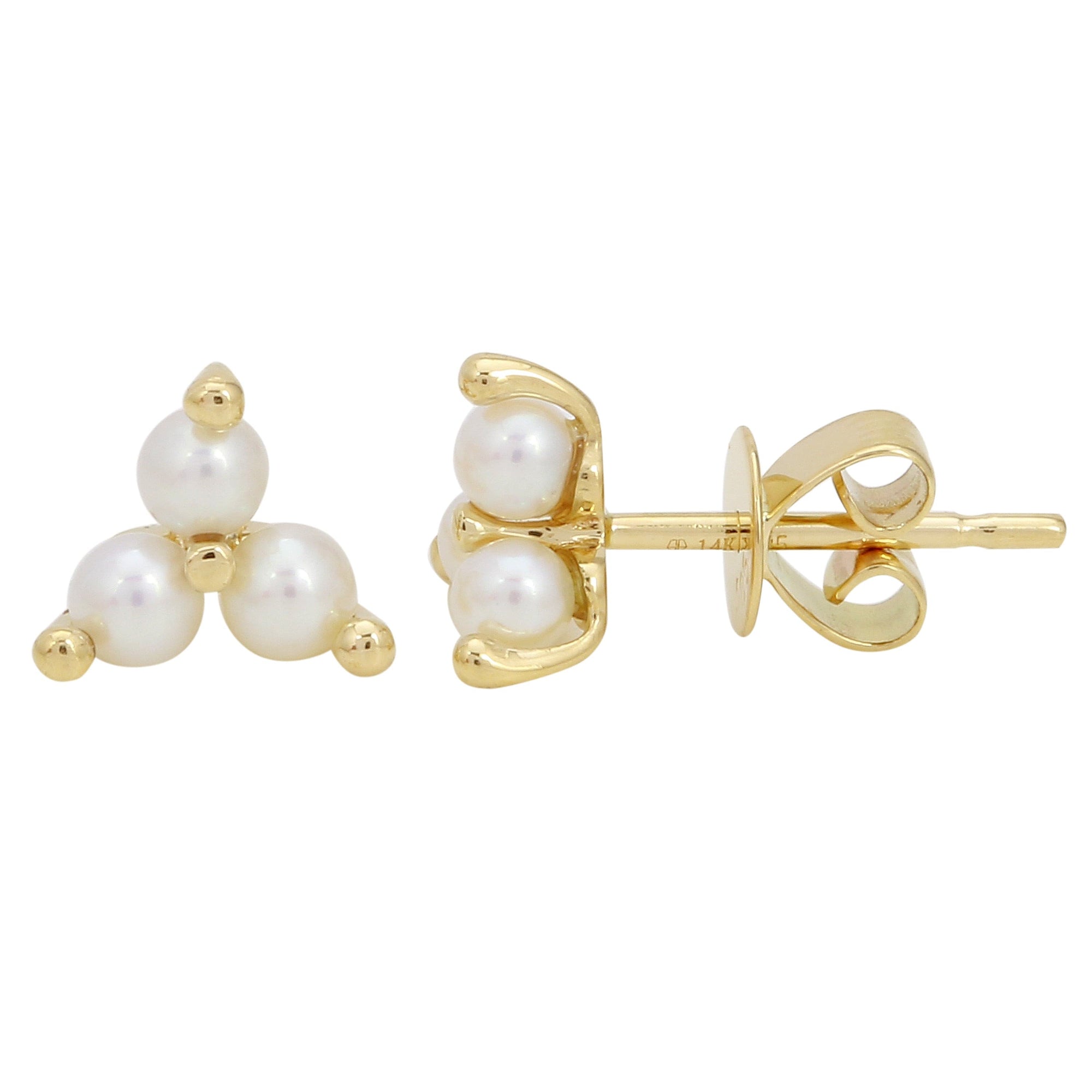 Pearl Trio Studs.