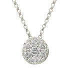 Diamond Cluster Pendant.