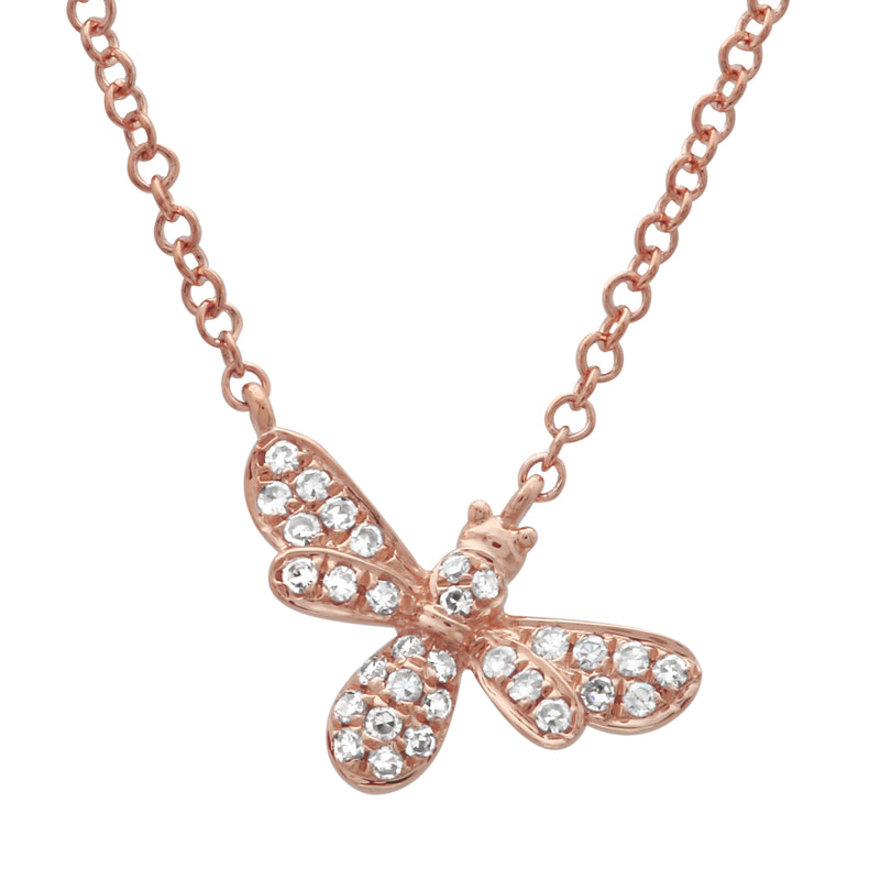Floating Bee Pendant.