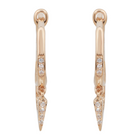 Dangle Spike Hoops.