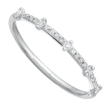 Lab Diamond Stack Ring.