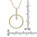 Circle Bar Pendant.
