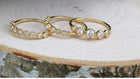 Bezel Slant Ring.