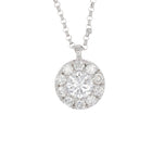 Halo Pendant Necklace.