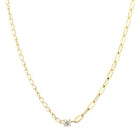 Multi Mixed Chain Diamond Necklace.