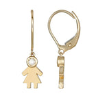 Boy or Girl Dangle Charm Earring.
