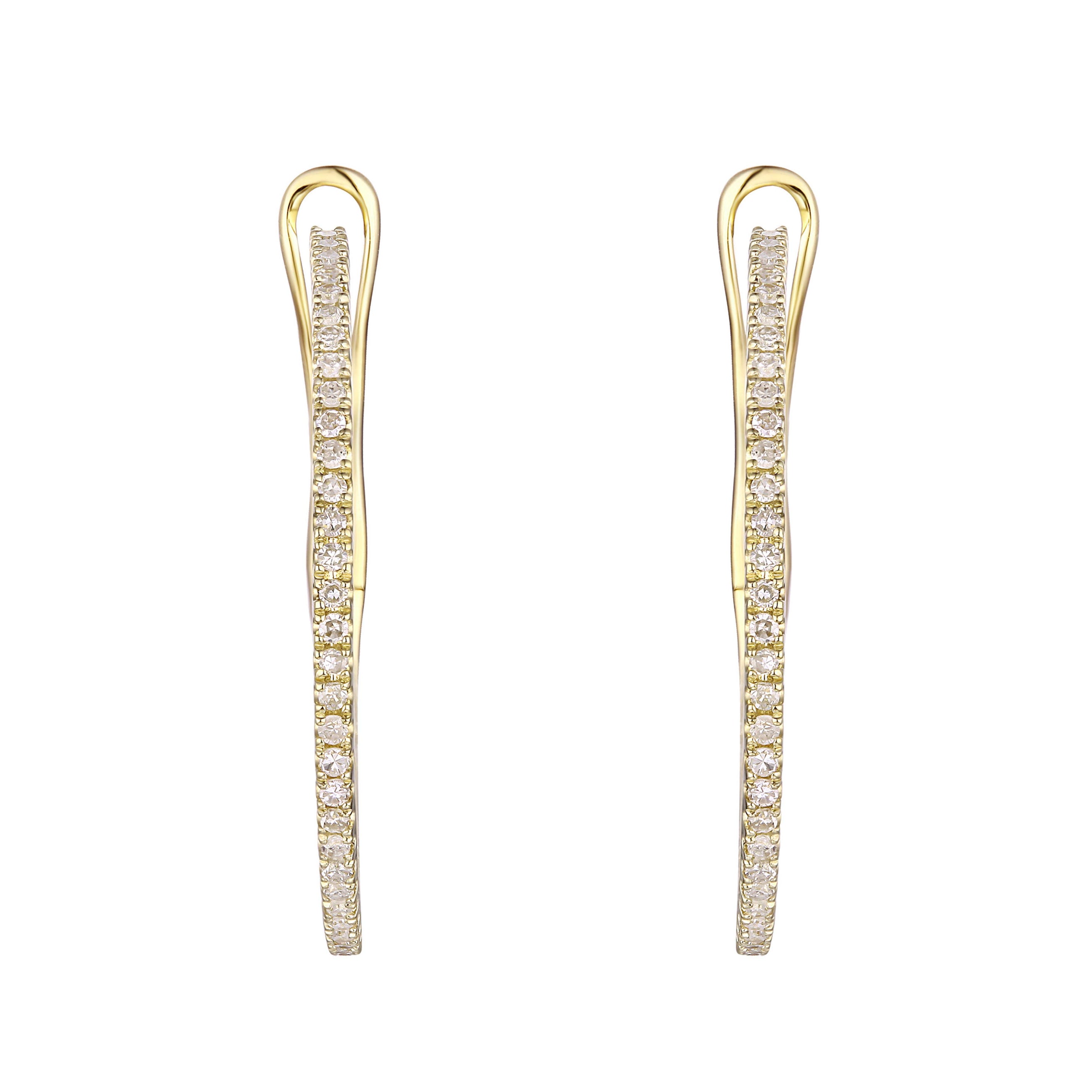 Big Diamond Hoops.
