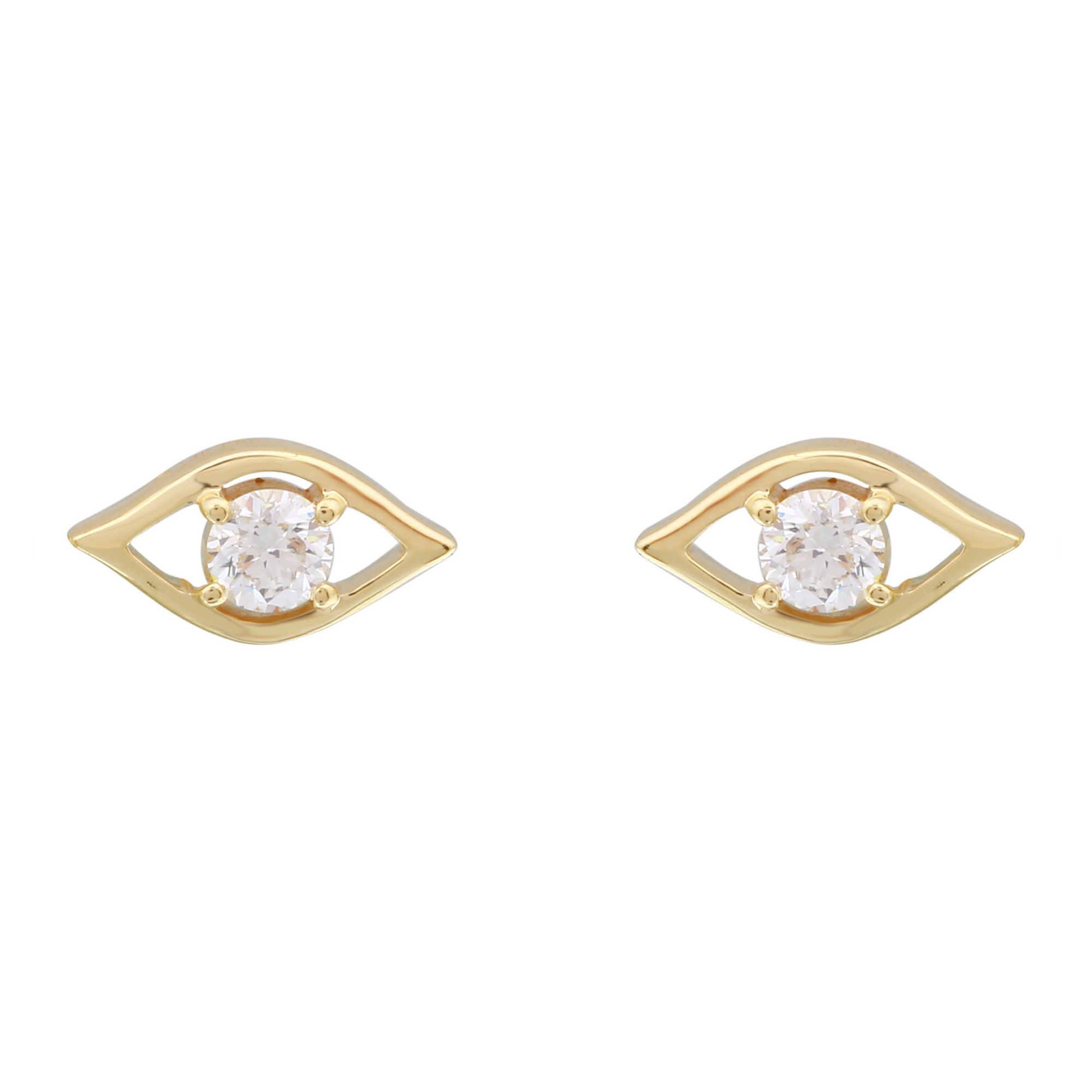 Eye Stud Earrings.